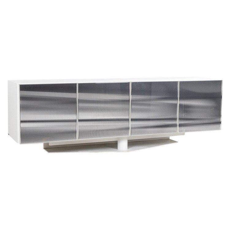 Roche Bobois. Black and white "kinetic" sideboard. 1990's. LS60981708I