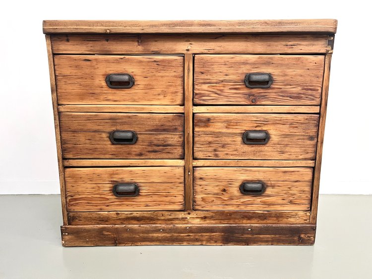 Small craft cabinet, 50's with drawers