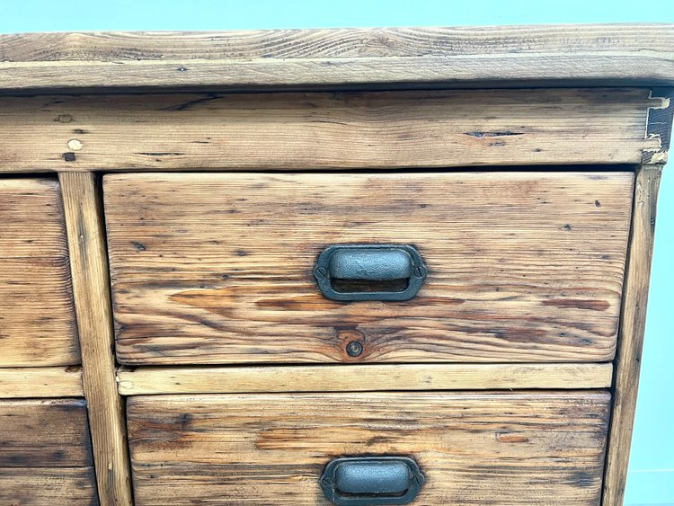 Small craft cabinet, 50's with drawers