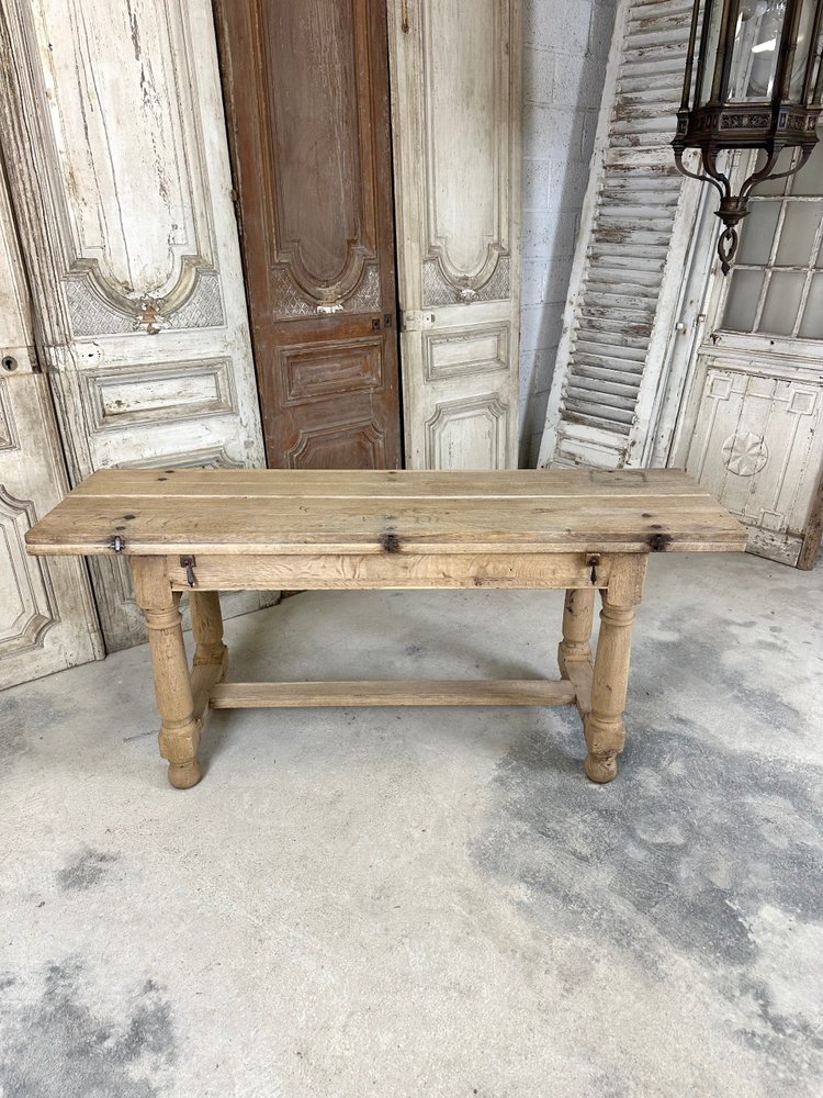 20th century oak middle table