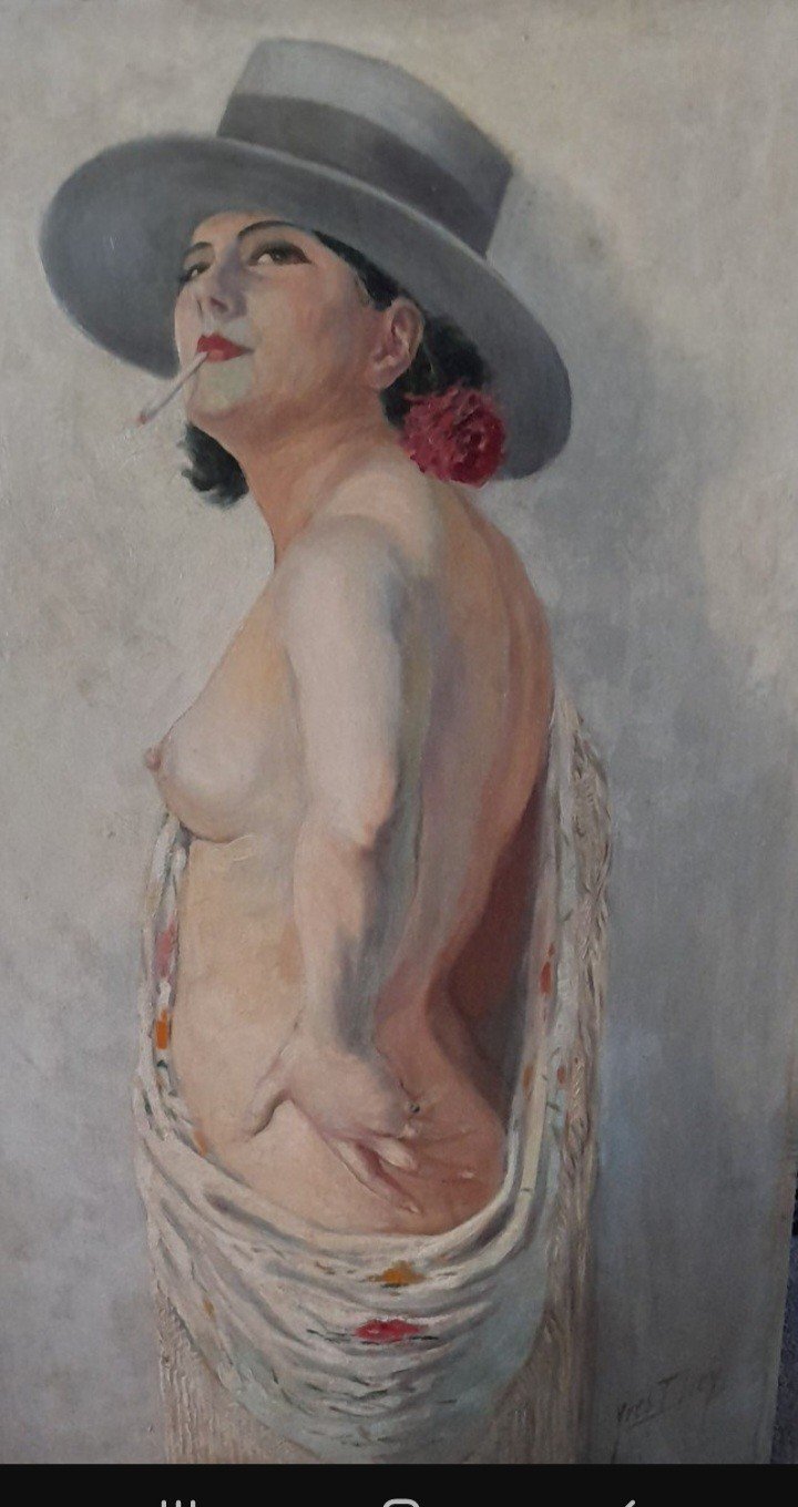 Yves Diey la belle espagnole 1930