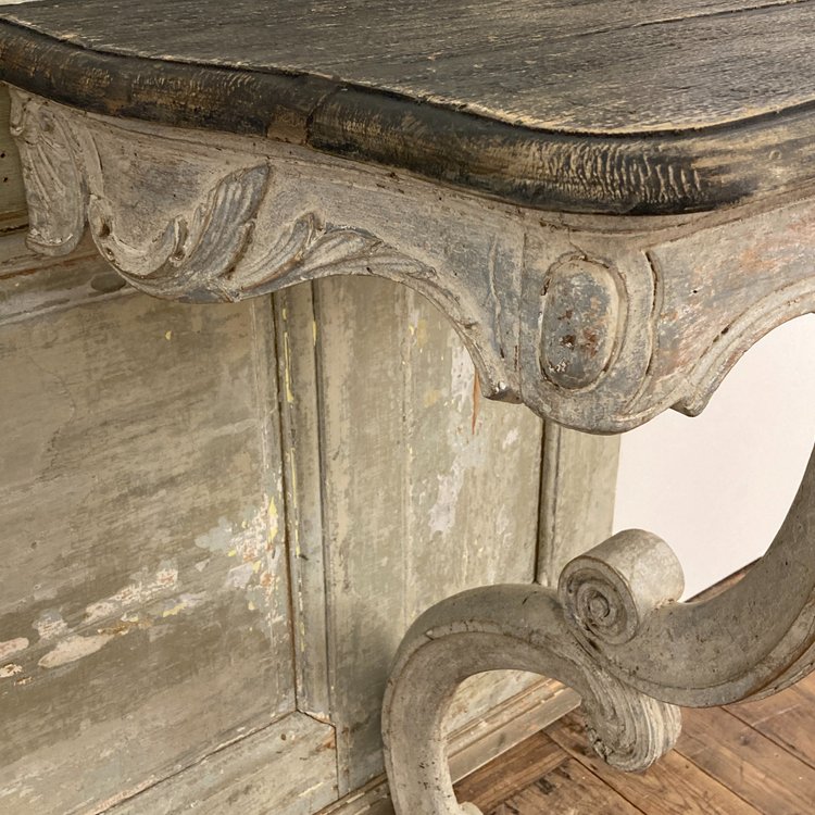 Pair of Louis XV period consoles