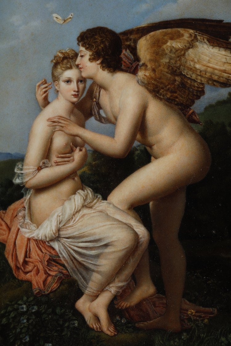 Psiche e Amore dopo François GERARD (1770-1837)