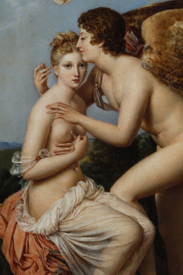 Psiche e Amore dopo François GERARD (1770-1837)