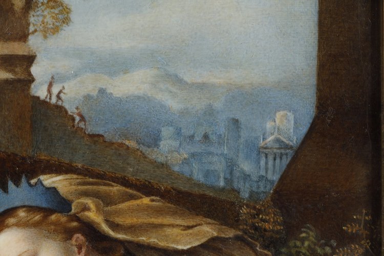 Die Jungfrau mit dem Kind und dem kleinen Johannes, nach RAPHAEL (1483-1520)