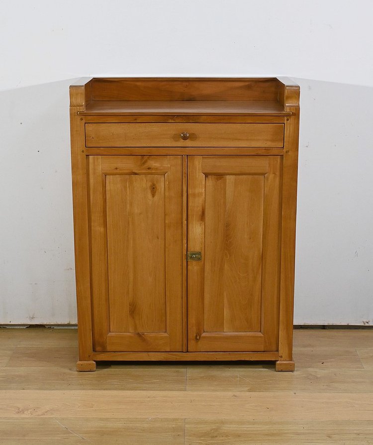 Credenza comunitaria in ciliegio biondo - Fine Ottocento