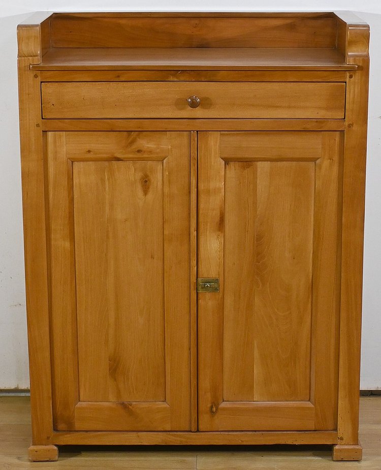 Credenza comunitaria in ciliegio biondo - Fine Ottocento