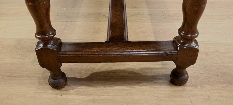 Oak Farmhouse Table, Louis XIV taste - Mid-19th century