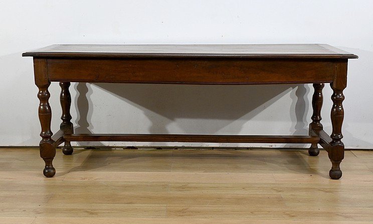 Oak Farmhouse Table, Louis XIV taste - Mid-19th century