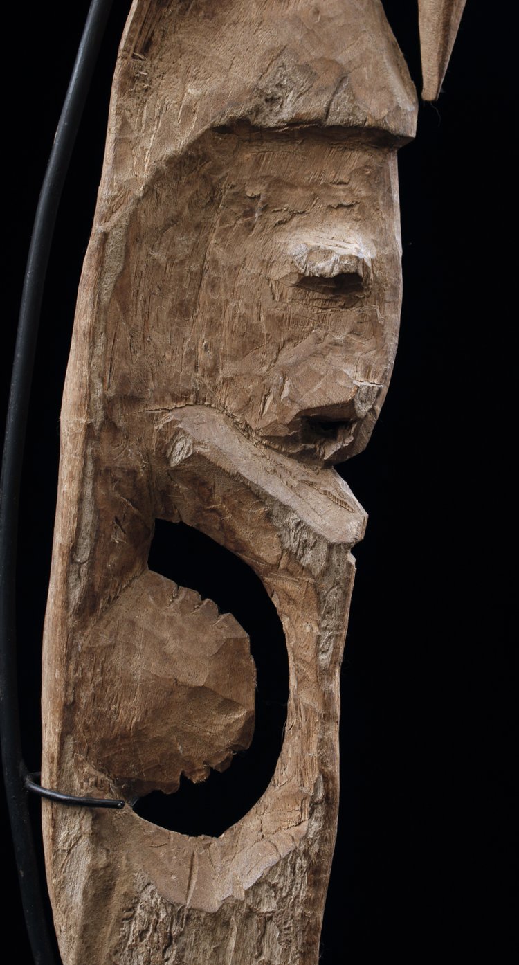 Figura di culto Yipwon, scultura, arte tribale, Papua Nuova Guinea, arte oceaniana, Oceania