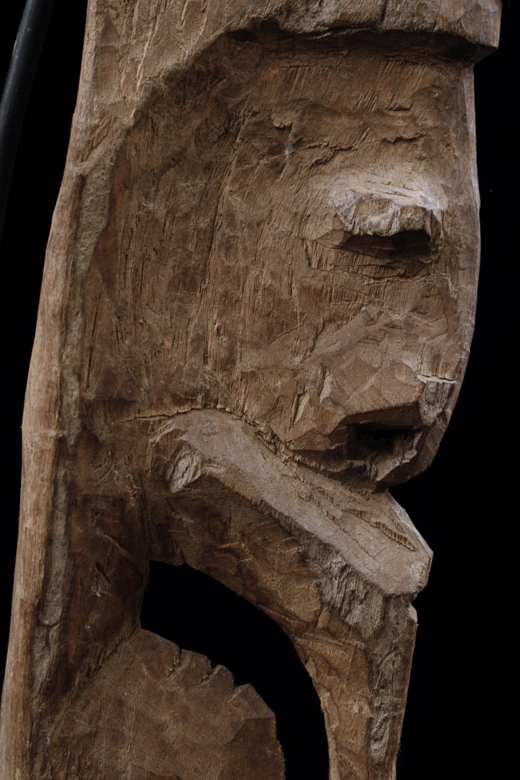 Figura di culto Yipwon, scultura, arte tribale, Papua Nuova Guinea, arte oceaniana, Oceania