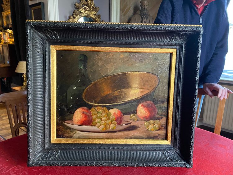 Still Life Painting Signed Simon