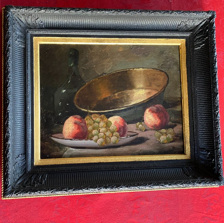 Still Life Painting Signed Simon