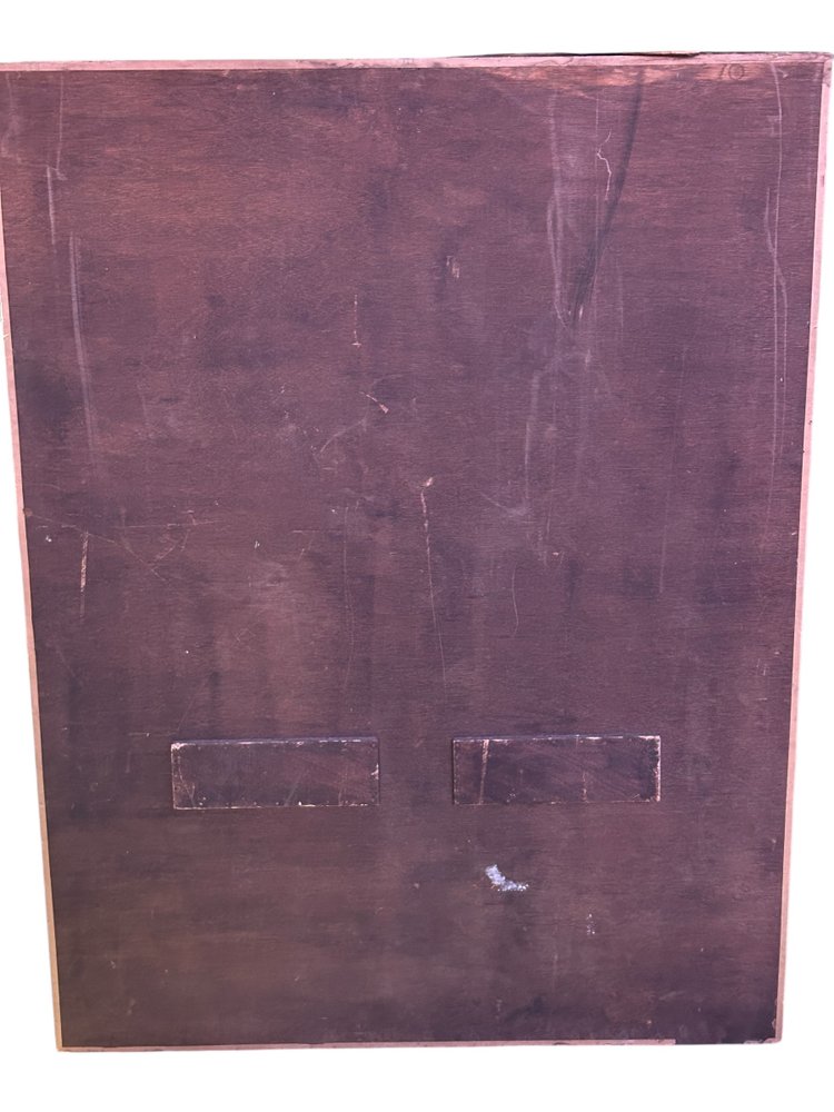 Grand Tableau Huile Sur Toile Scène À l’antique  Début XIXéme H 144 cm - portrait 