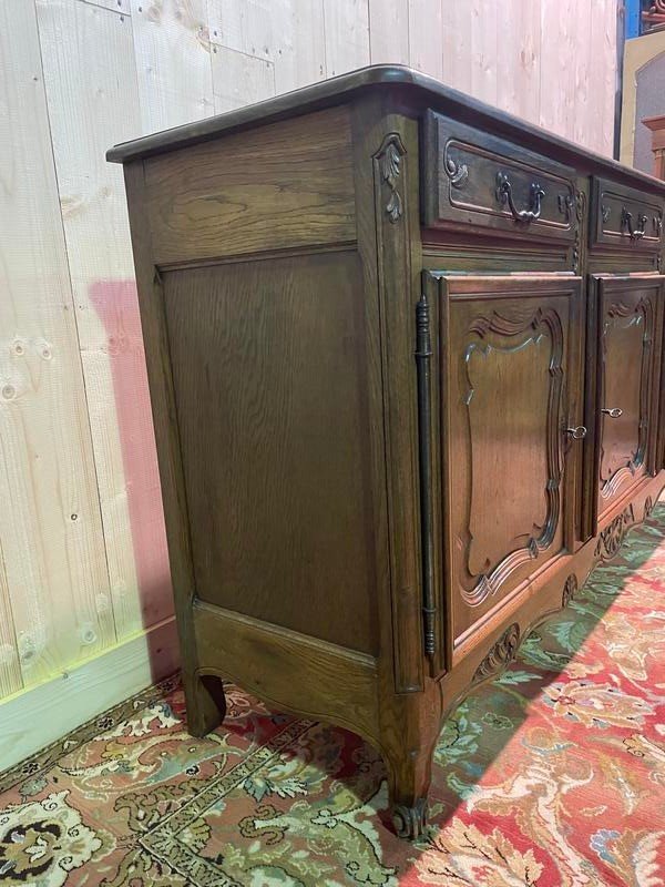 Louis XV style sideboard in solid oak