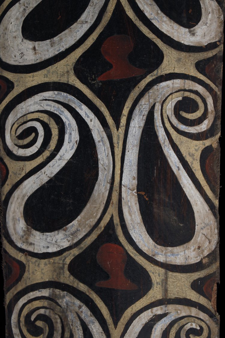 Painted bark, tribal art, oceanic art, Oceania, traditional painting, Papua New Guinea