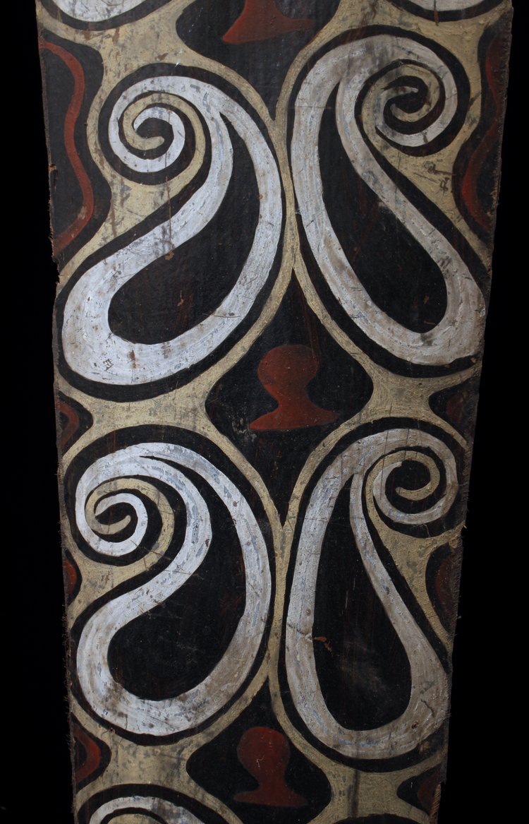 Painted bark, tribal art, oceanic art, Oceania, traditional painting, Papua New Guinea