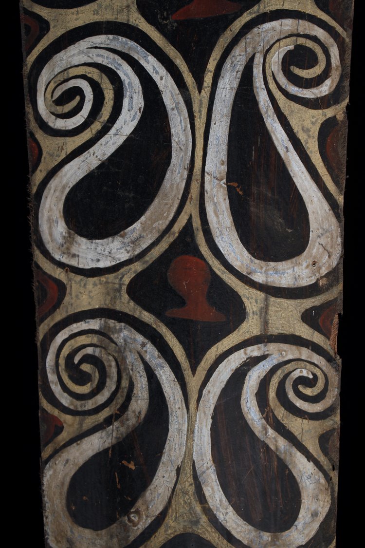 Painted bark, tribal art, oceanic art, Oceania, traditional painting, Papua New Guinea