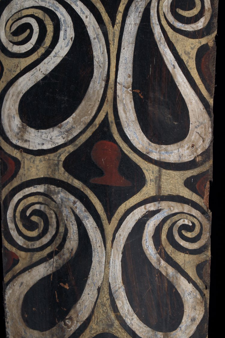 Painted bark, tribal art, oceanic art, Oceania, traditional painting, Papua New Guinea