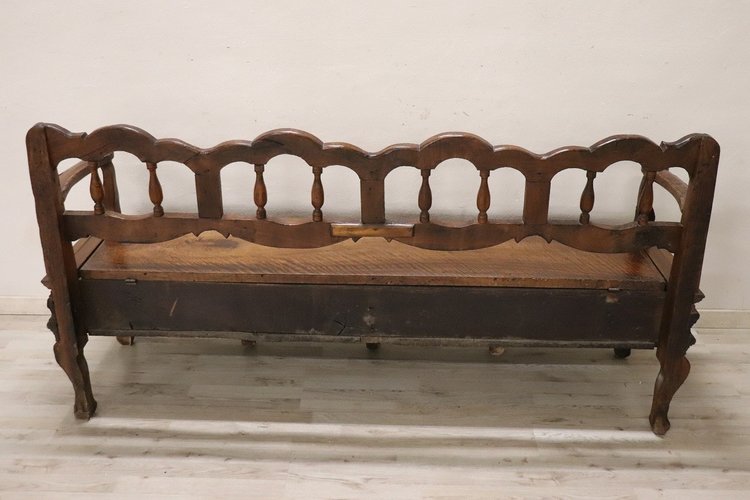 Banc 18ème Siècle en Noyer