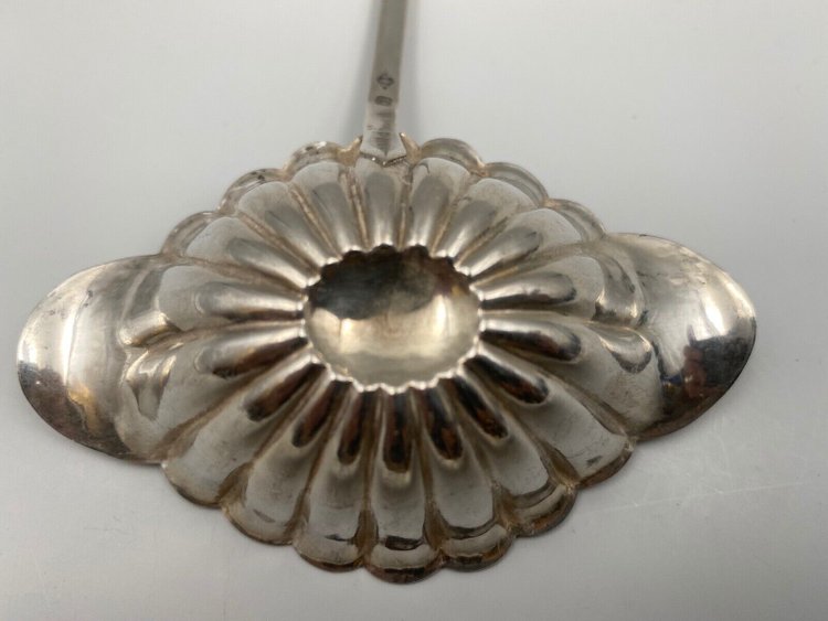 Silver dessert ladle PB Berthier Philippe Minerve Bigorne 19th century