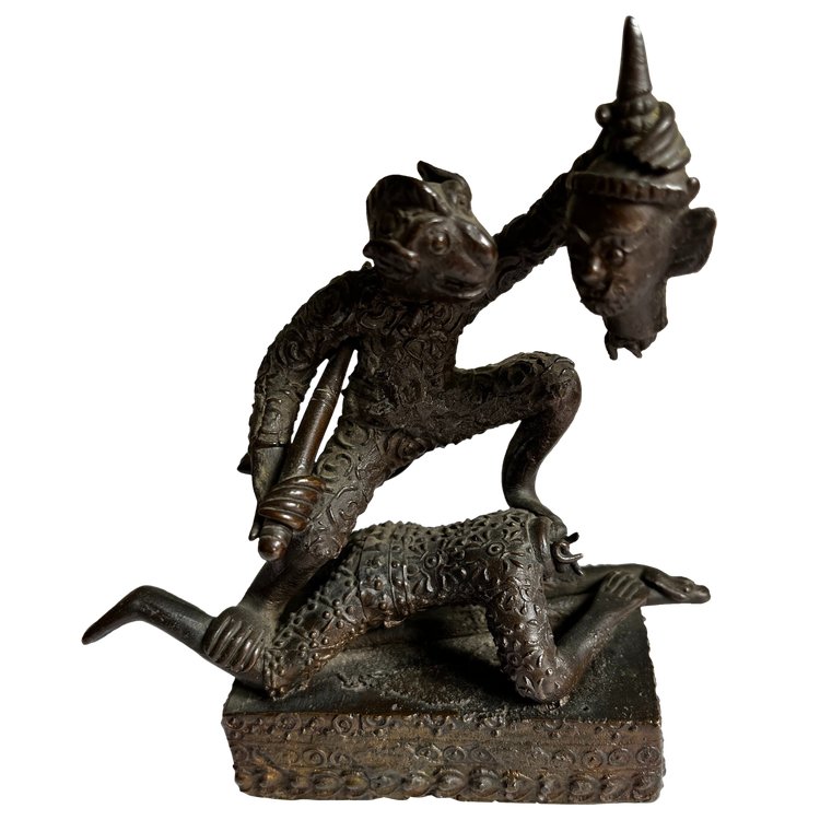 Rare Thai bronze statuette