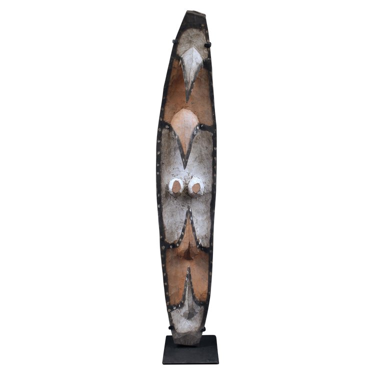 Garra-Maske, Hakenmaske, Stammeskunst, ozeanische Kunst, frühe Kunst, Papua-Neuguinea