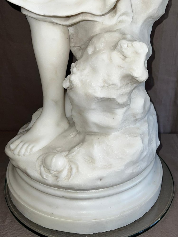 Very Fine Marble Mathurin Moreau (1822-1912)