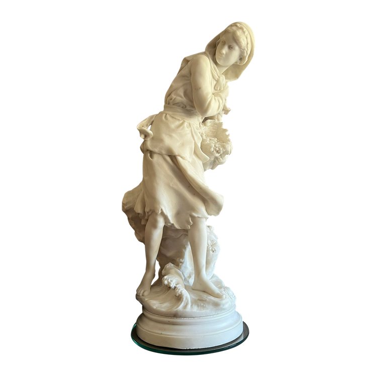 Very Fine Marble Mathurin Moreau (1822-1912)