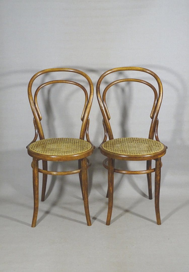  Chaises TURPE bistrot cannée, N°14 fabrication 1900- no Thonet -