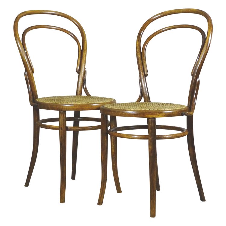  Chaises TURPE bistrot cannée, N°14 fabrication 1900- no Thonet -