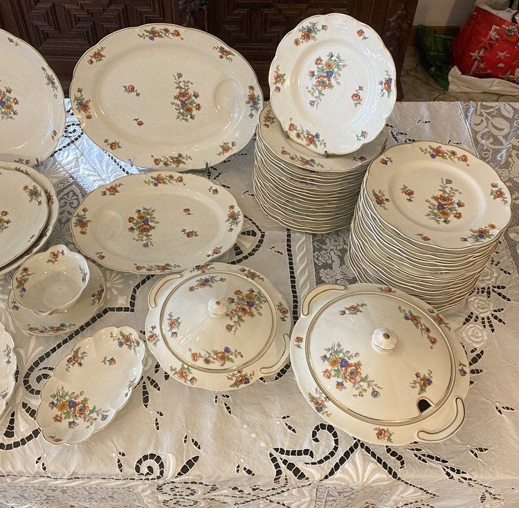 Service De Table  De Limoges Théodore Haviland 73 Pcs