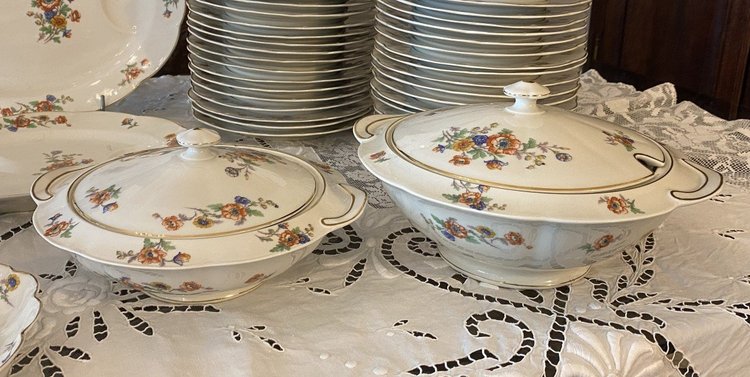 Service De Table  De Limoges Théodore Haviland 73 Pcs