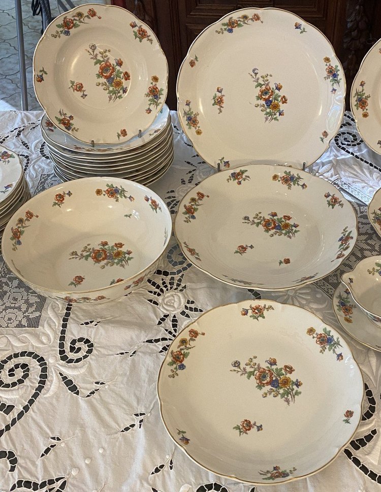 Service De Table  De Limoges Théodore Haviland 73 Pcs