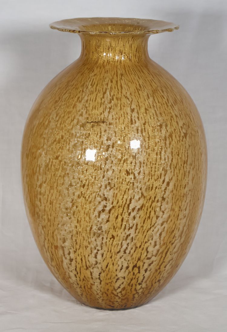 Paire de vases Lancel années 80