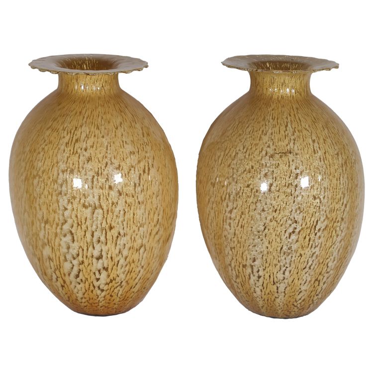 Paire de vases Lancel années 80