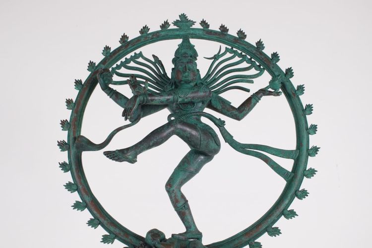 Großer Shiva Nataraja aus Bronze