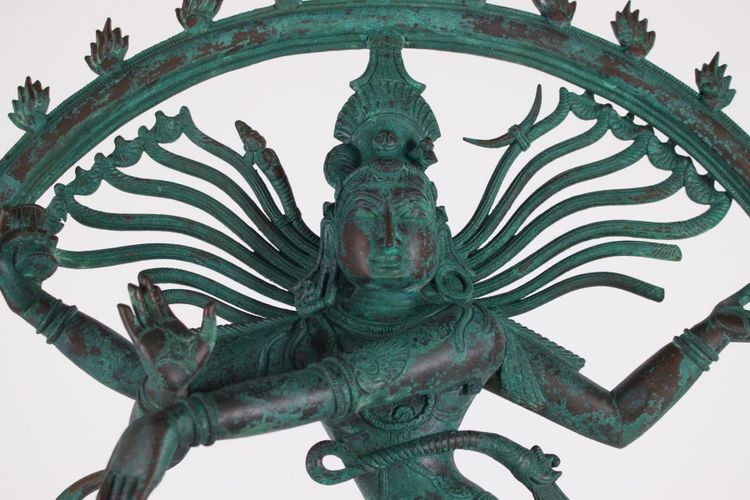 Großer Shiva Nataraja aus Bronze