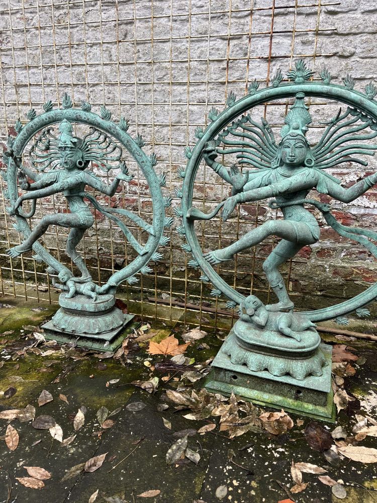 Großer Shiva Nataraja aus Bronze