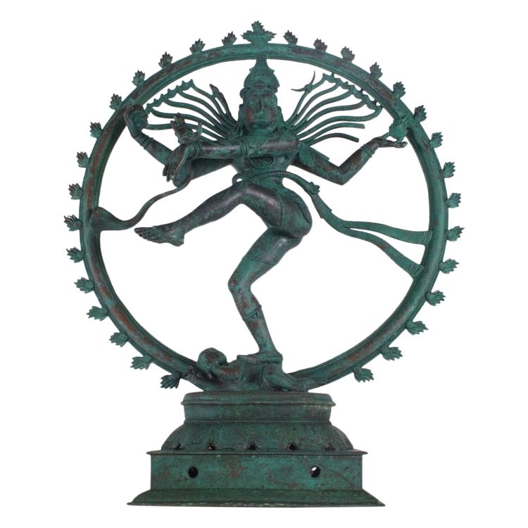 Großer Shiva Nataraja aus Bronze