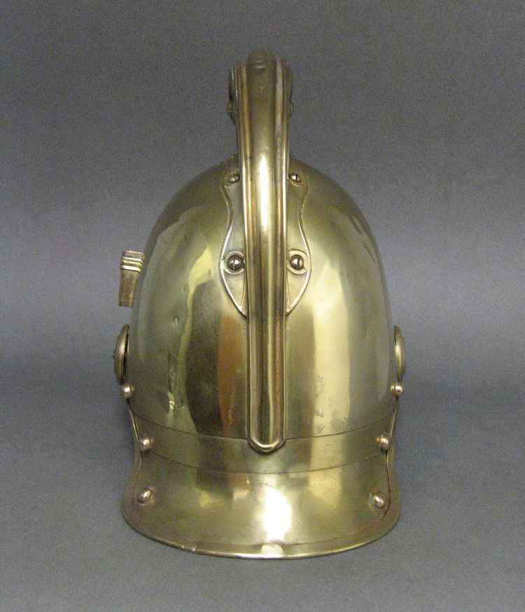 Helm De Sapeur Pompier De La Commune De Bucamps, Mle 1855, Second Empire.