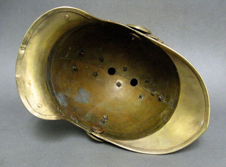 Helm De Sapeur Pompier De La Commune De Bucamps, Mle 1855, Second Empire.