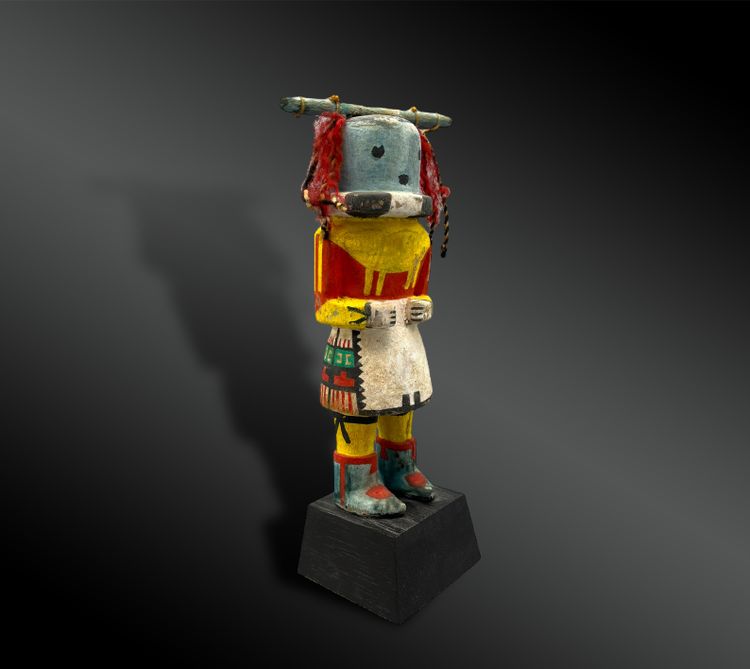 BAMBOLA Kachina - Indiani Hopi, Arizona - 1920 circa