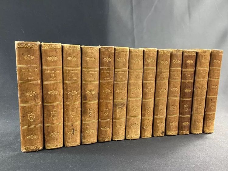 Biographie universelle ou dictionnaire historique by F-X de FELLER 13 vols. 1842