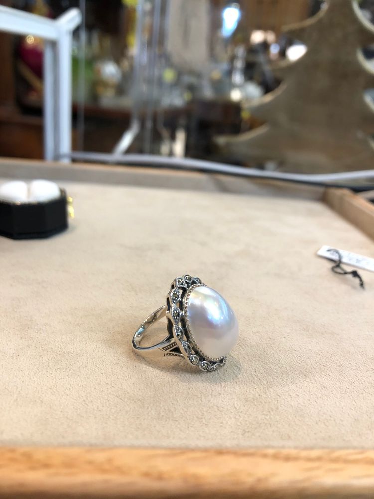 Mabé Pearl Ring