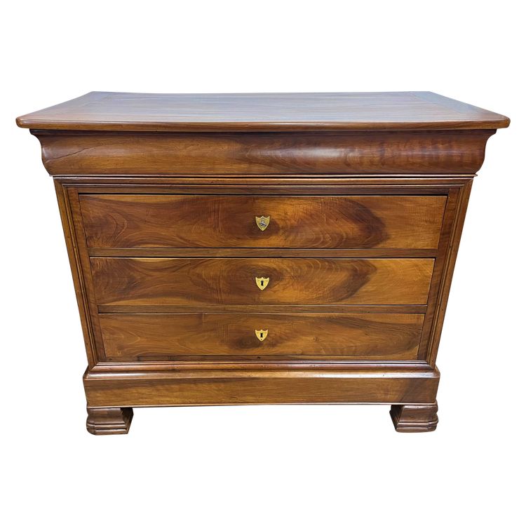 LOUIS PHILIPPE WALNUT COMMODE