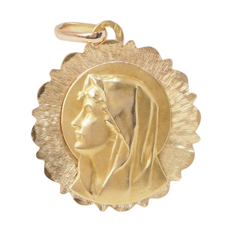 Virgin Mary Medal Pendant