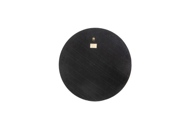 Ginette Clement. Round lacquer mirror. Year 1966. LS6146181A