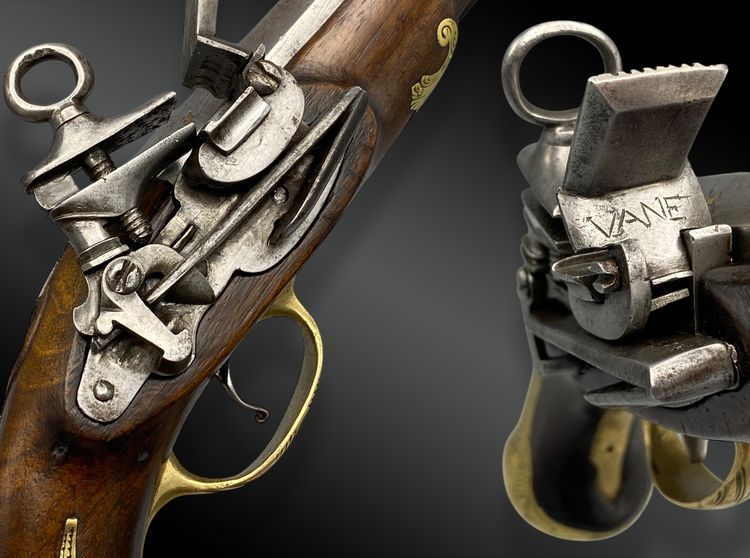 PAIR OF FLINT PISTOLS, miquelet locks, signed VANET Spain - 18th century