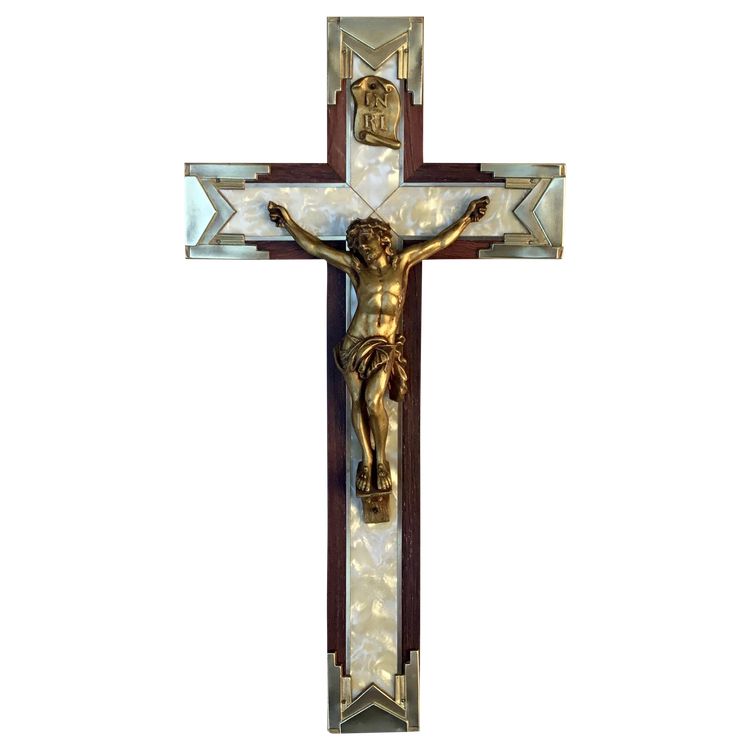 Art-Deco crucifix